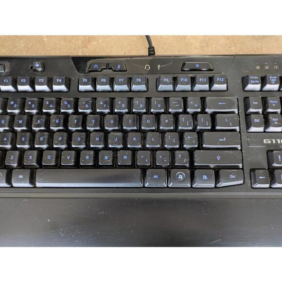 Logitech G110 Backlighting Gaming USB Wired Keyboard Model Y-U0007 - Picture 6 of 6